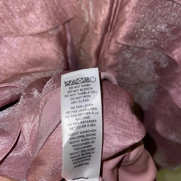 Adrianna Papell Shimmer Shutter Tuck Lace Dress - Metallic Mother of the Bride - Picture 5 of 8